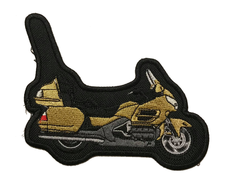 Honda Goldwing Bike Patch ca. 11cm bred